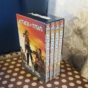 Attack on Titan Manga Box Set with bonus Stickers. A3.